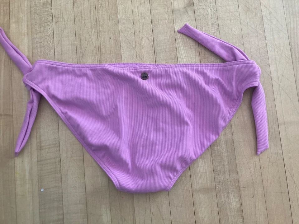 Calças de banho Prana violeta com nervuras Daravy GG novas com etiquetas - Imagem 4 de 4