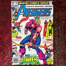 The Avengers #189 with John Byrne Iconic Cover Art 1979 Marvel Newsstand Variant