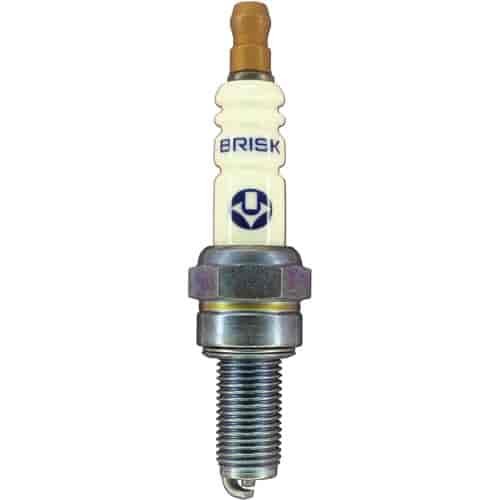 Brisk USA Silver Racing Spark Plug M10x1