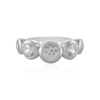 Cavill Zirkonring Damen 925 Silber 3,44Ct Rundschliff Eleganter Ring