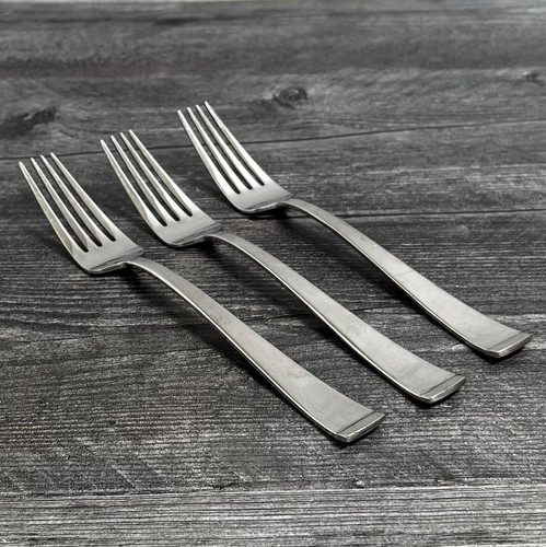 3 Towle 18/8 Stainless Flatware ARCTIC Dinner Forks China 8”