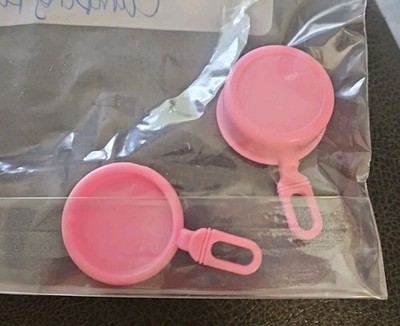 Lot of 2~ VTG Barbie Mattel Camping   Dollhouse Pans, Pots Frying, Cooking Ware