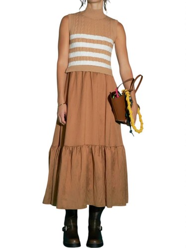 English Factory mix media dress size M - Picture 2 of 5