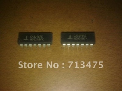 2pcs   CA3146AE DIP High-Voltage Transistor Arrays USA ship #am