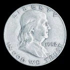1952-D Franklin Silver Half Dollar