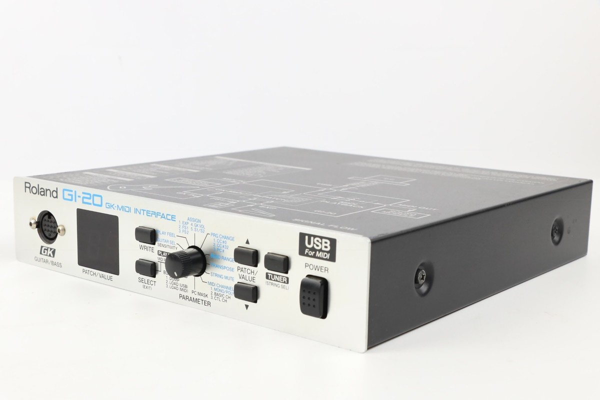 Roland GI-20 GK MIDIインターフェース Roland GI-20 GI-10 GK GR Guitar Bass MIDI Interface From Japan | eBay