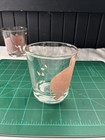 4pc Set Federal Glass Vintage Pink Elephant Highball Glasses Musical Note — photo 9