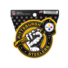 Pittsburgh Steelers 3.50 inch NFL Clean Cut Decal Sticker Officially Licensed