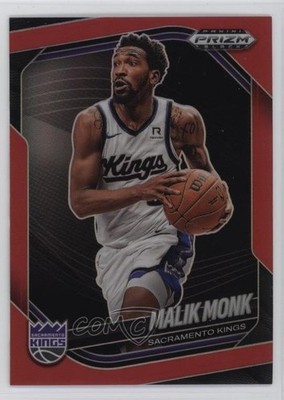 2024-25 Panini Prizm Black Red Prizm 41/299 Malik Monk #97 3hd