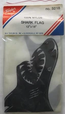 3218 Shark Fishermans Catch Flag 12" X 18"
