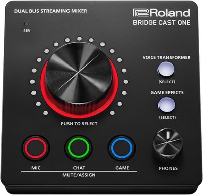 Roland BRIDGE CAST One Gaming DAC Verstärker Audio Interface Gaming Mixer