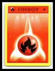 💥 FIRE ENERGY 1st Edition (Shadowless) - 1999 POKEMON Base Set # 98/102