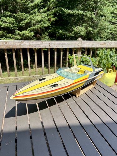 Vintage Rc Boat Firehawk ￼