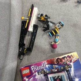 LEGO Friends Pop Star TV Studio (41117) And (41030) Olivia Ice cream Incomplete