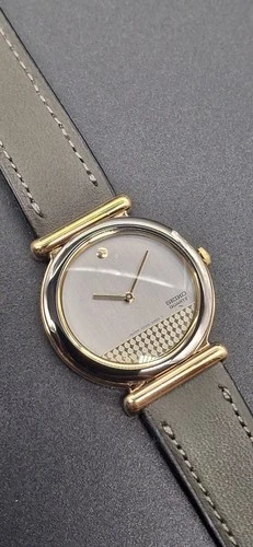 Rare Vintage Seiko Salesmen Sample 2P20-0029 Womens Watch Gold Tone **Read**