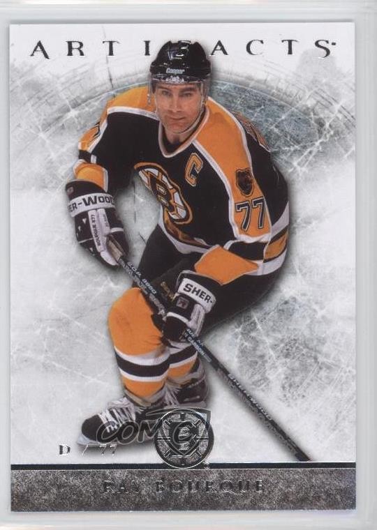 2012-13 Upper Deck Artifacts Ray Bourque #77 HOF 9bp