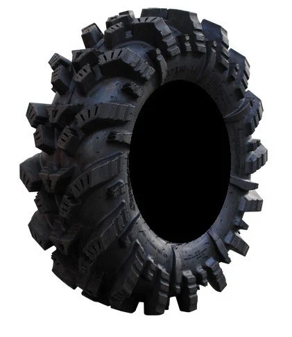 System 3 ST-3 Black 14" Wheels 28" Intimidator Tires Yamaha Viking Wolverine - Image 3 of 4