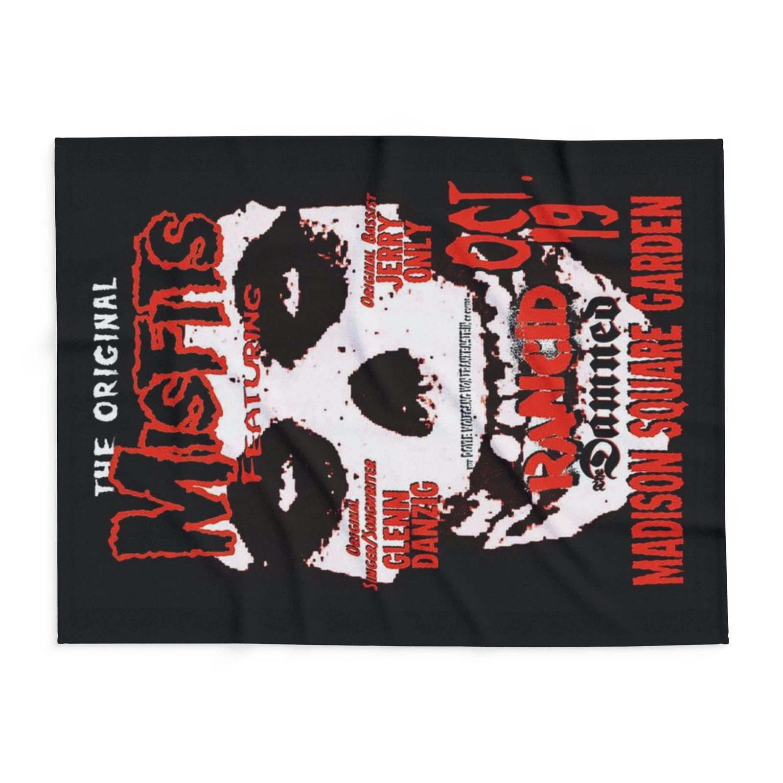 The Misfits Fleece Blanket