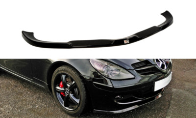 For Mercedes SLK R171 Standard Front Diffuser Diffusor Maxton Design Gloss Black