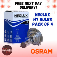 Neolux Car Headlight Bulbs H7 12V PACK OF 4!
