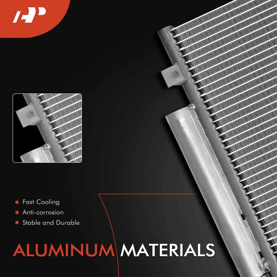 AC A/C Condenser W/ Dryer for Subaru Impreza GD GD9 GDA GDB GDE GGA GG 2002-2007 - image 2 of 4