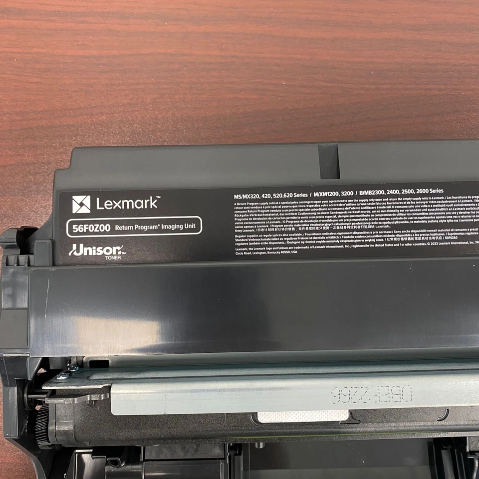 Kit de imágenes Lexmark 56F0Z00 negro para MS/MX320 420 520 620 M/XM1200 3200 B/M2300 Foto 4 de 4