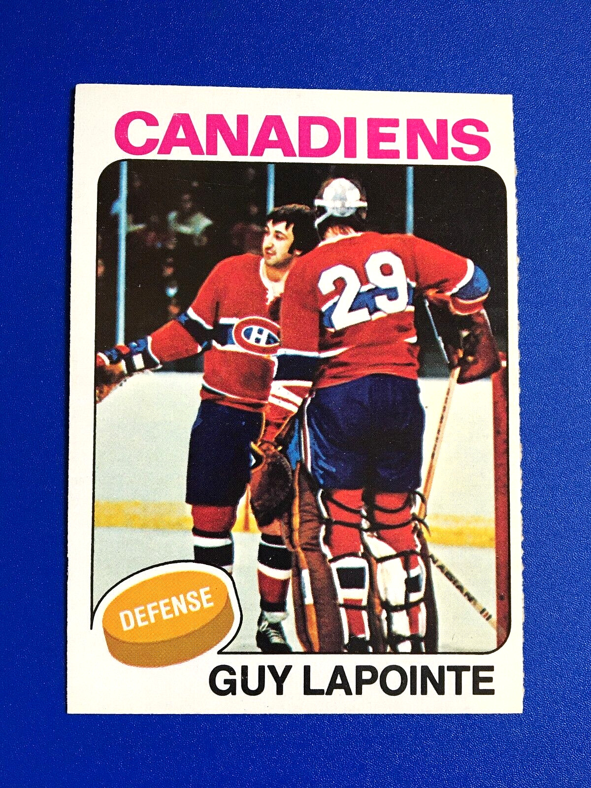 1975-76 O-PEE-CHEE #198 GUY LAPOINTE. NM+