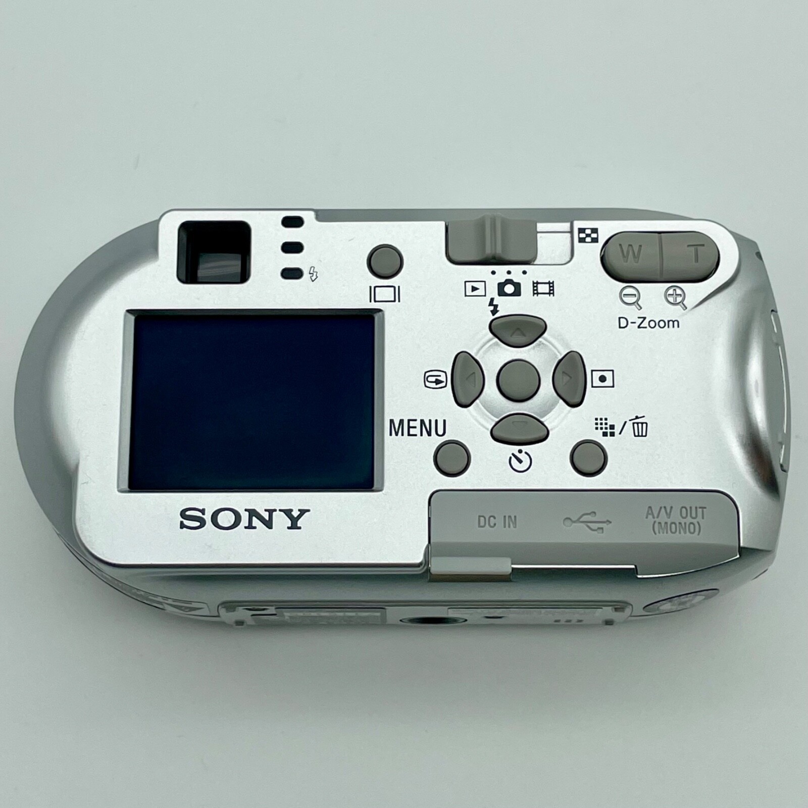Sony Cybershot DSCP43 4.1MP Digital Camera Silver Tested eBay