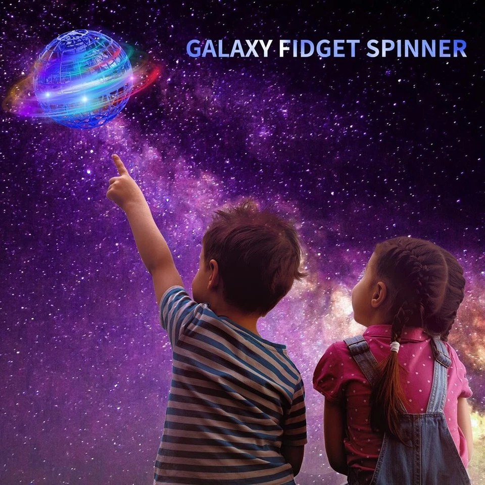 Flying Spinner Fly Orb Pro Mini Drone Fidget Spinner Boomerang Juguete Foto 3 de 4