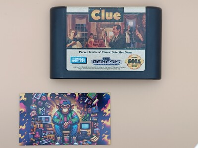 Clue (Sega Genesis, 1992)