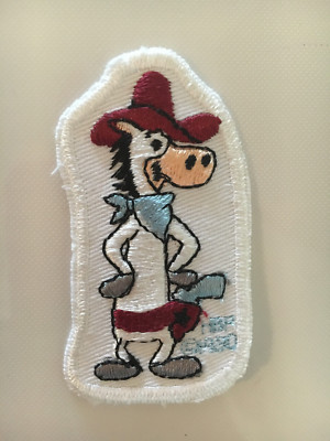 Hanna Barbera The Quick Draw McGraw Show Pferd Cowboy 1980 Aufnäher Patch