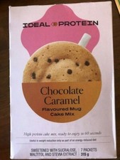 Ideal Protein Chocolate Caramel Mug Cake mix BB 02/28/2026 or later FREE SHIP