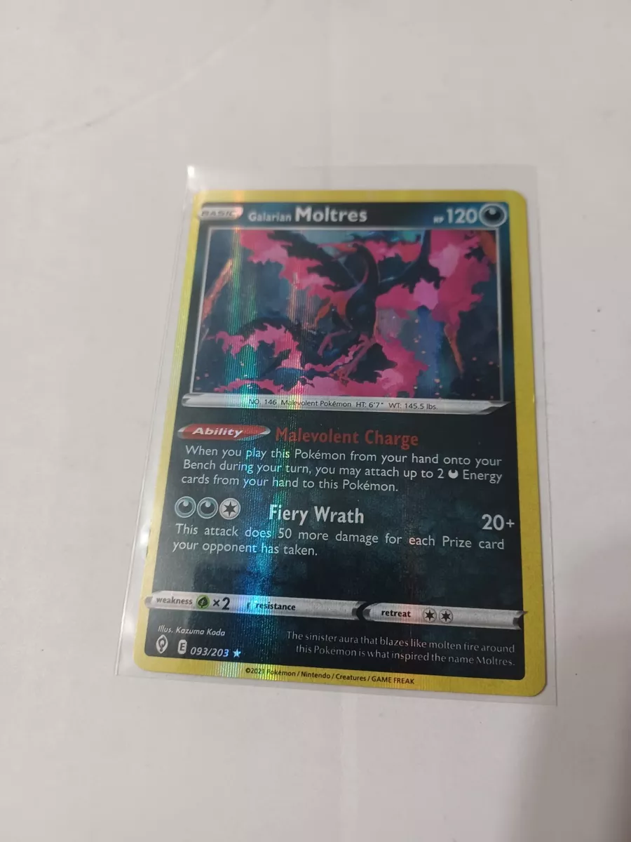 Misprint secret Galarian Moltres : r/PokemonTCG