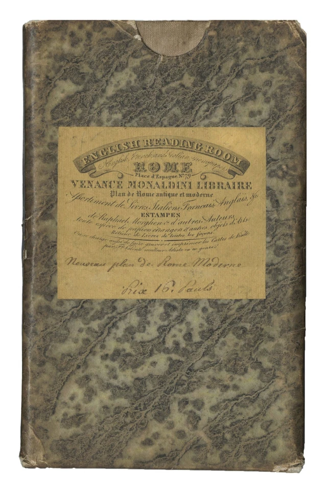 Antique Map "Pianta Topografica Di Roma" (Rome -Italy) Venanzio Monaldini, 1832 - Image 2 of 4