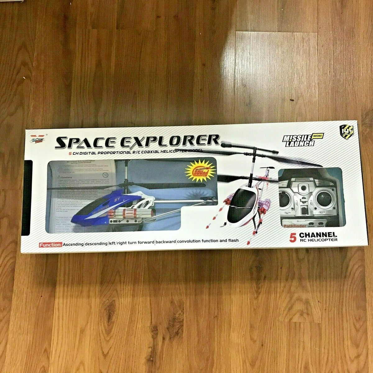 Space Explorer 5 Ch Digital Proportional R/C Coaxial Helicopter