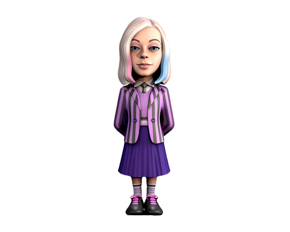 Striped Figure Minix - Netflix Wednesday - Enid Sinclair - Figure New/OVP | eBay