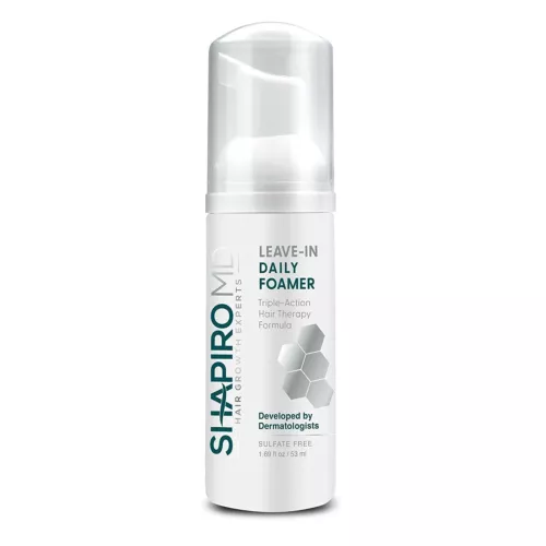 Shapiro MD Hair Loss Leave-In Daily Foam, Vegan Formula with DHT Blockers