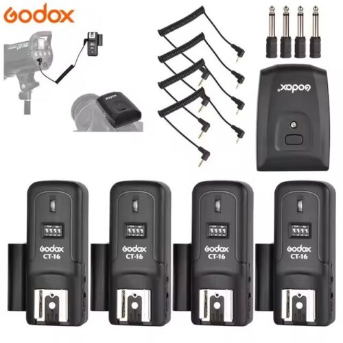 Godox CT-16 Camera Wireless Radio Flash Trigger Transmitter Receiver 16-Channels - Picture 2 of 19