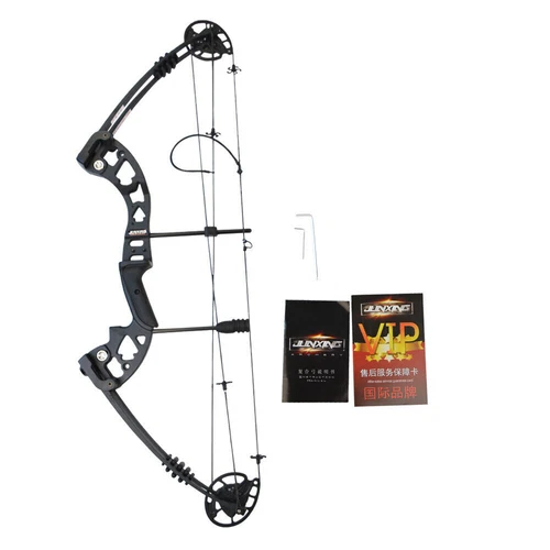Adjustable 30-60lbs Archery Compound Bow Fishing Hunting Adult Target Right Left - Picture 12 of 16