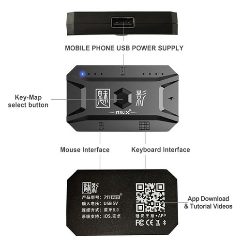 Pro Keyboard Converter Portable Keyboard O5Q7 - Picture 9 of 9