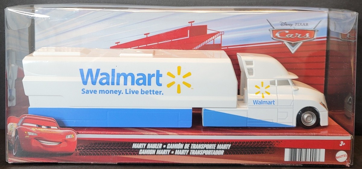 Mattel Disney Pixar Cars MARTY Walmart Hauler/ Disney Cars