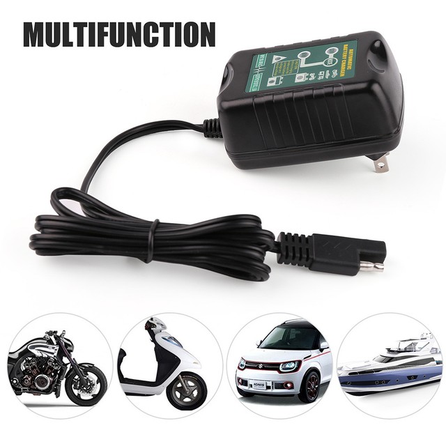 6V 12V 1.5Amp Battery Charger Maintainer for Harley Davidson