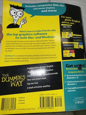 Illustrator cs For Dummies (For Dummies (Computers)) - Paperback - VERY GOOD