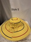 Women's Wide Brim Sun Protection Straw Hat, Foldable Floppy Hat, UV Protection