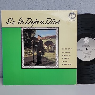 GERARDO REYES - Se Lo Dejo A Dios - Vinyl LP VG+ ALTO Conjunto Bernal
