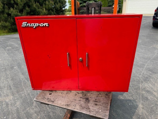 Vintage Snap-On Wall Cabinet W/ Plexiglass Doors -270B/276C for