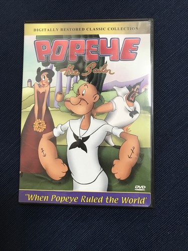 1996 Popeye Plush Sailor Man "Happy Easter Egg" from Good Stuff INC And DVD - Picture 4 of 6