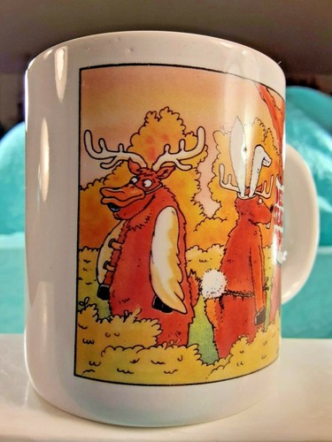 Funny Hunting Coffee Mug Double Sided "DEER SEASON OPEN" Deer in Disguise 3.5" - Picture 10 of 12