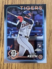 2024 TOPPS CHROME ROOKIE #2 COLT KEITH TIGERS UP AND COMING FUTURE STAR!!