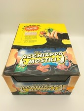 SLIME VINTAGE SKIFILTOR GELO NERO ESPOSITORE CON 2 BARATTOLINI 1989 no MATTEL